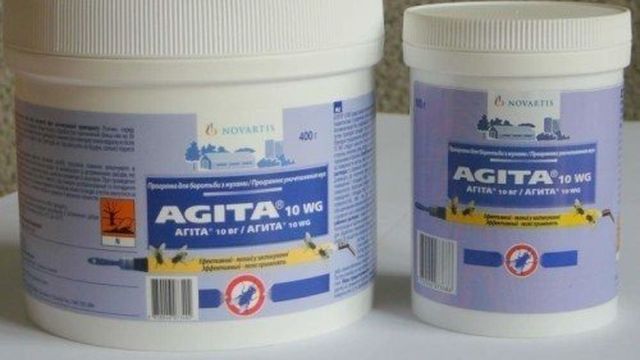 Описание и применения препарата Агита 10 WG от мух