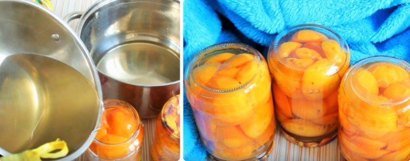 Варенье из абрикосов дольками в сиропе