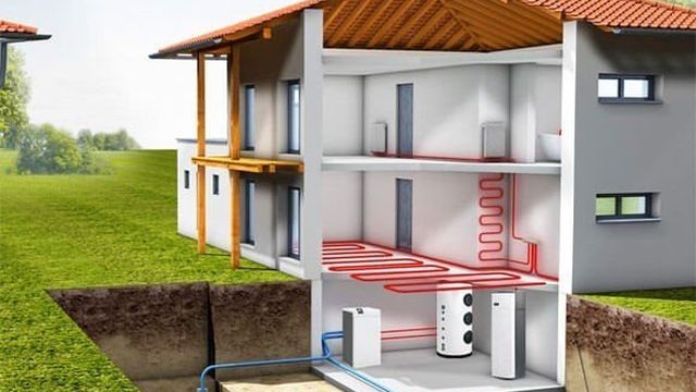 Геотермальные тепловые насосы для отопления: принцип устройства системы, преимущества и недостатки