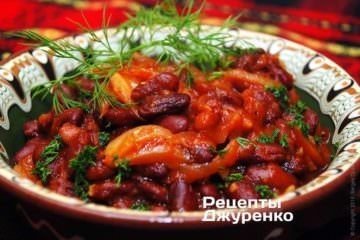 Фасоль в томатном соусе рецепт