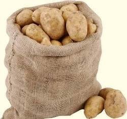 Красивые мешки картошки