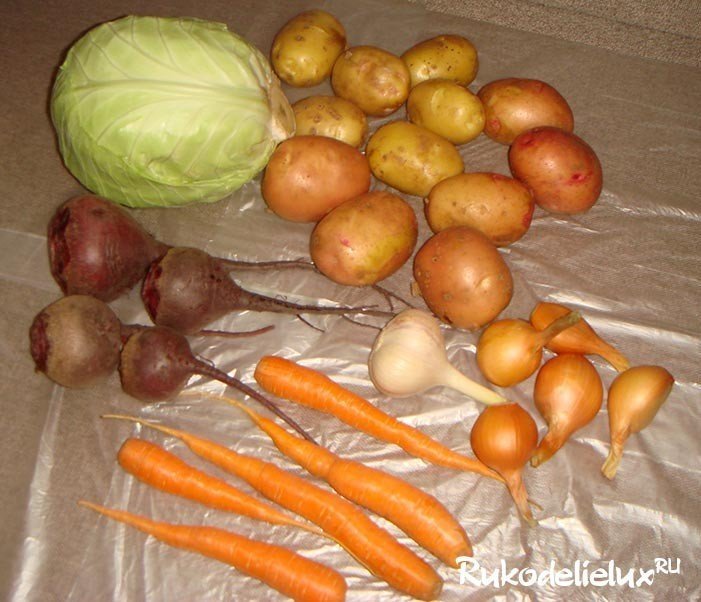 Букет из овощей и фруктов
