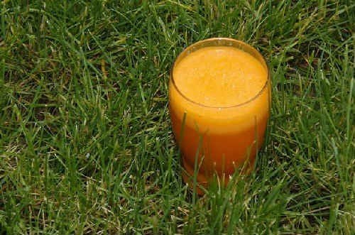 Тыквенный сок с апельсином и лимоном