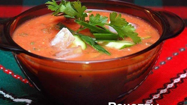 Гаспачо — холодный суп из помидоров