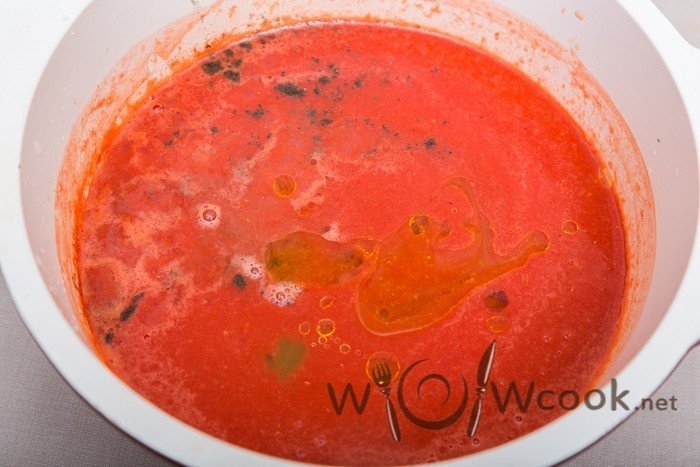 Томатный соус из консервированных томатов