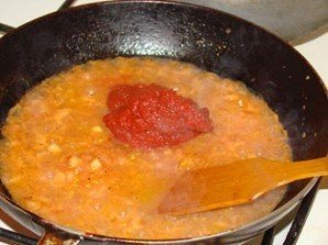 Подлив к котлетам и макаронам без томатной пасты