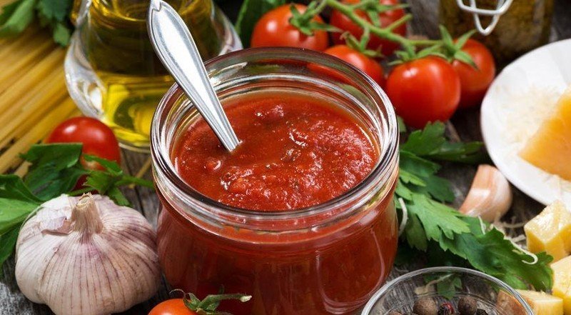 Соус томатный с ингредиентами