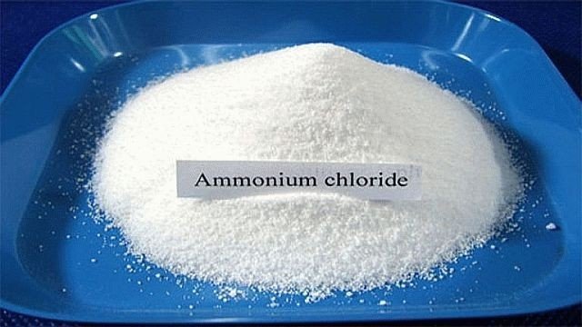 Кристаллический хлорид аммония