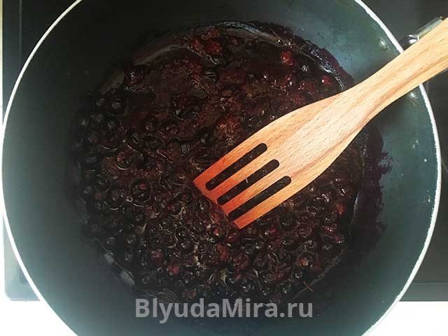 Варенье из чёрной смородины пятиминутка
