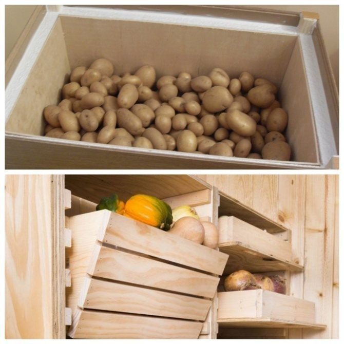 Утепление ящика на балконе для картошки