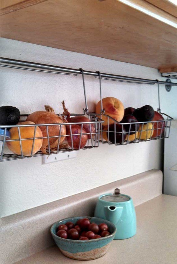 Хранение фруктов на кухне