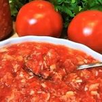 Хреновая закуска — 3 простых рецепта приготовления хреновины с помидорами
