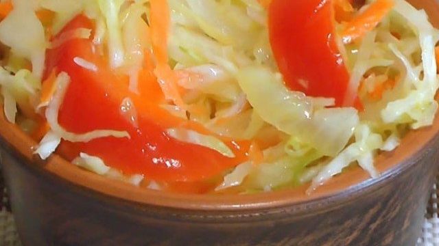 Салат из капусты с болгарским перцем – очень вкусные рецепты приготовления салатов