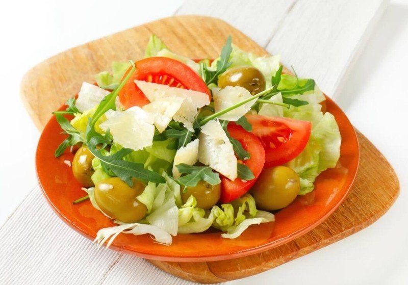 Салат из овощей рецепт