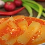 «Тещин язык» из кабачков с томатной пастой на зиму