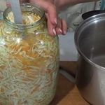 Как мариновать капусту в 3 литровых банках