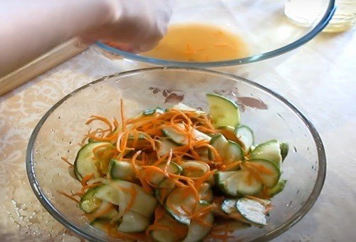 Салат из кабачков свежих на каждый день