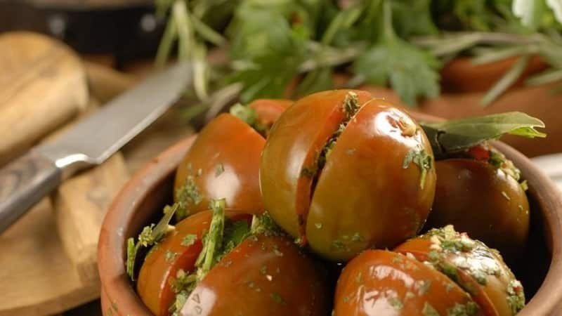 Фаршированные помидоры армянские