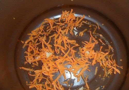 Блюда из морковки в мультиварке