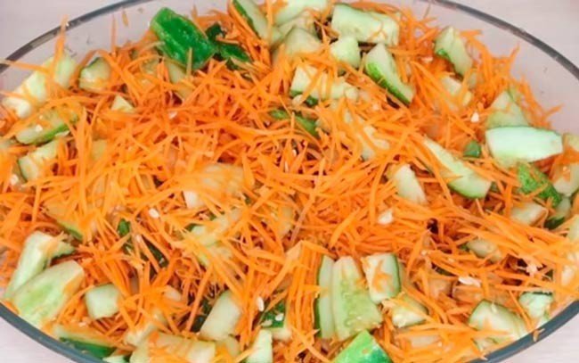 Огурцы по корейски на зиму рецепт с приправой для корейской моркови