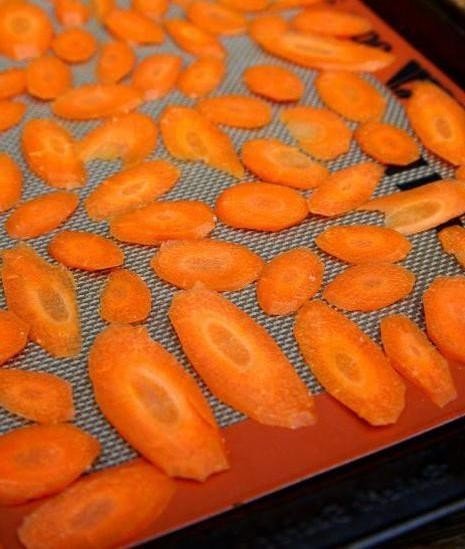 Чипсы из моркови