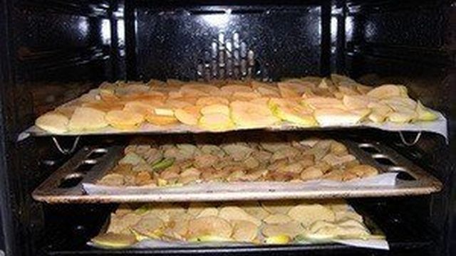 Как просто сушить яблоки в духовке газовой и электрической плиты, рецепты приготовления сухофруктов